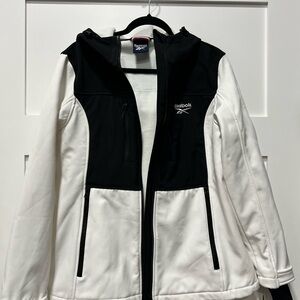 Reebok Women's Black and White Ski Jacket